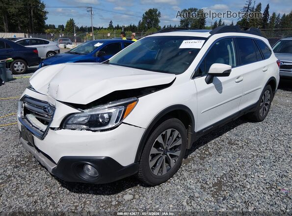 4S4BSANC4H3248656 2017 SUBARU OUTBACK White Przód lewy