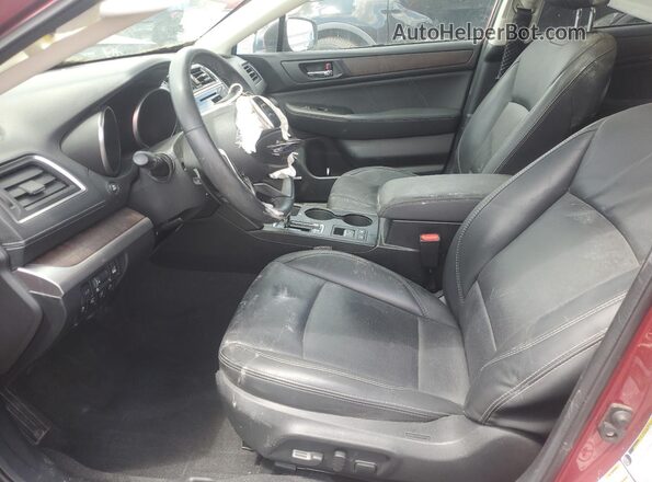 4S4BSANC4K3376760 2019 SUBARU OUTBACK Red Սալոնի դիմացի տեսք