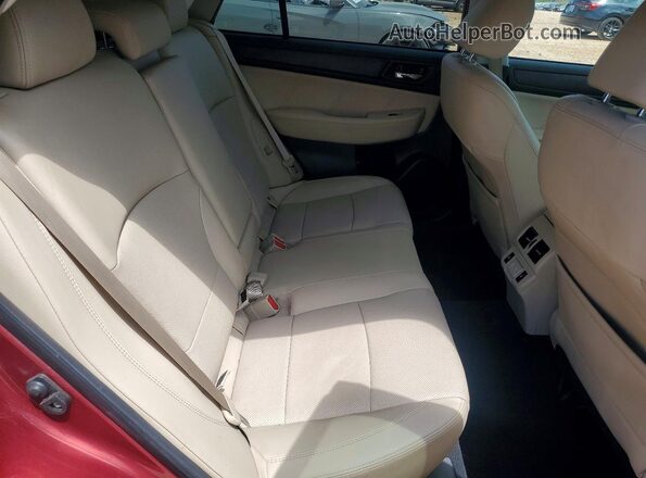 4S4BSANC4K3377763 2019 SUBARU OUTBACK Красный 