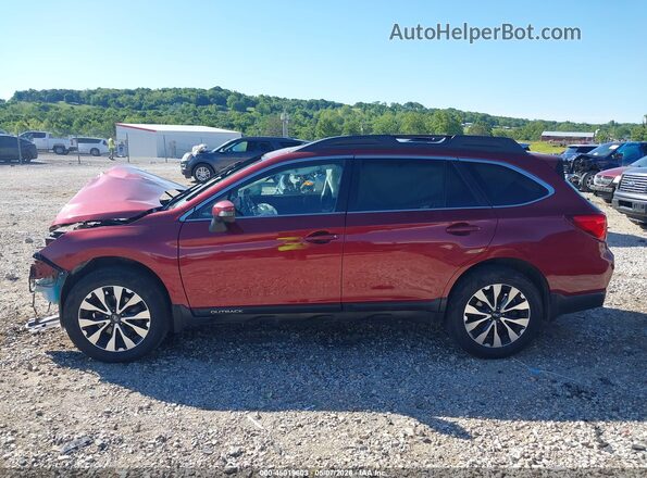 4S4BSANC5H3262971 2017 SUBARU OUTBACK Red Widok wnętrza 360 stopni