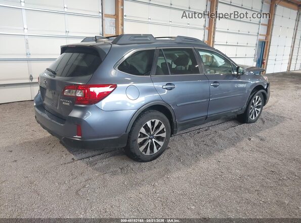 4S4BSANC5H3275946 2017 SUBARU OUTBACK Blue Задня права чверть
