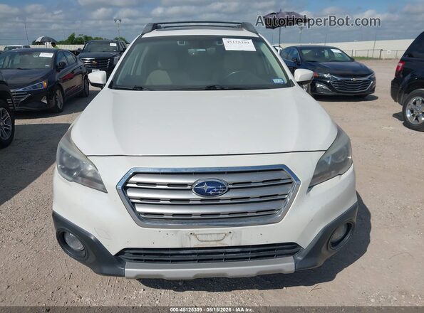 4S4BSANC5H3366960 2017 SUBARU OUTBACK White Vista del cuadro de instrumentos