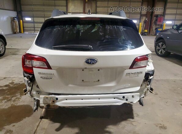 4S4BSANC5H3374041 2017 SUBARU OUTBACK White Вид ззаду