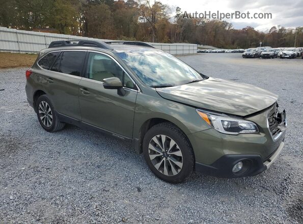 4S4BSANC5H3410147 2017 SUBARU OUTBACK Green 