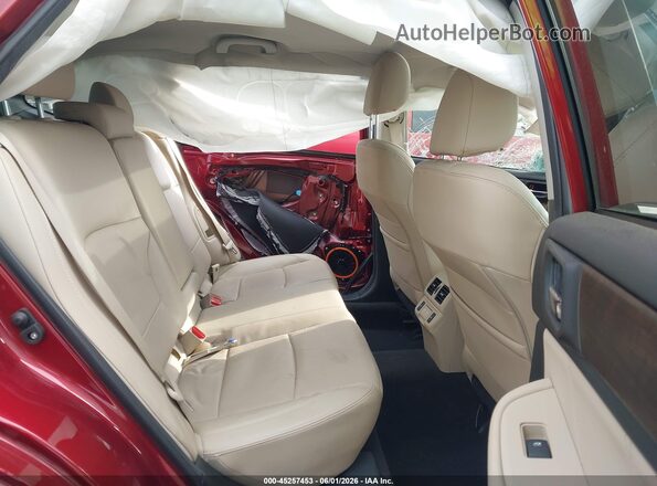 4S4BSANC5K3320391 2019 SUBARU OUTBACK Red Вид наклейки з VIN-кодом