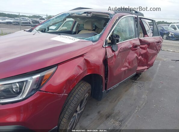 4S4BSANC5K3320391 2019 SUBARU OUTBACK Red Вид спереду