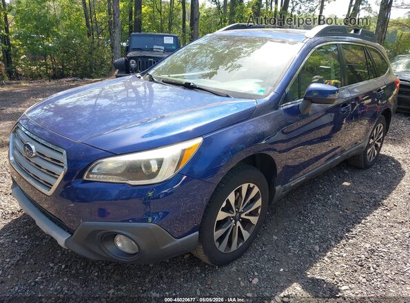 4S4BSANC6H3262929 2017 SUBARU OUTBACK Blue Przód lewy