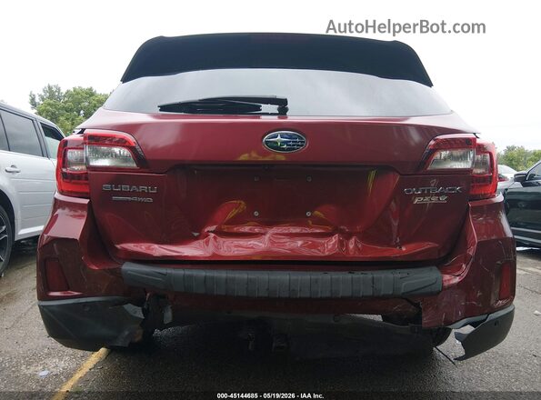 4S4BSANC6H3263045 2017 SUBARU OUTBACK Red Դիմացի տեսք