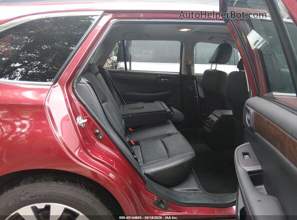 4S4BSANC6H3263045 2017 SUBARU OUTBACK Red VIN կոդի պիտակի տեսք