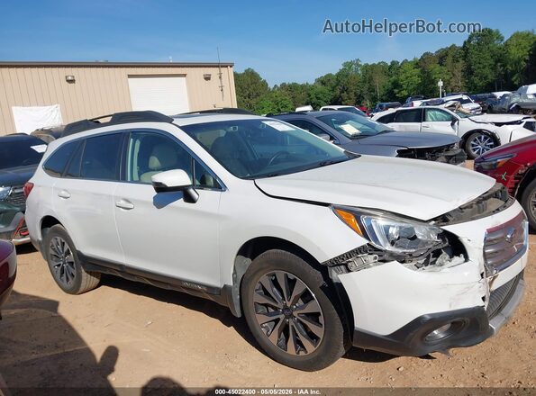 4S4BSANC6H3379281 2017 SUBARU OUTBACK White Rear interior view