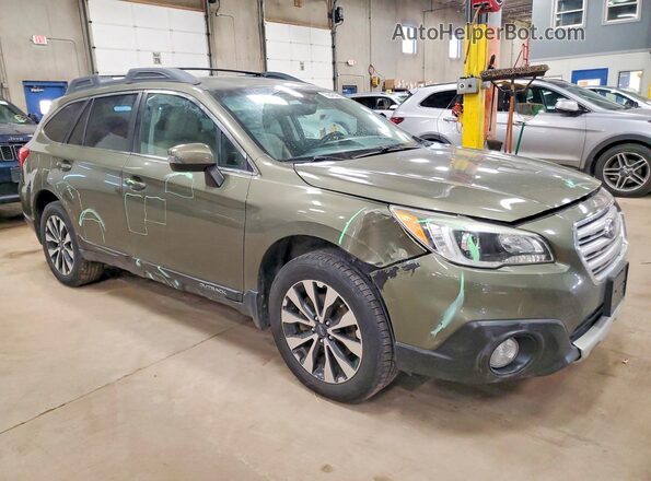 4S4BSANC7H3276466 2017 SUBARU OUTBACK Green Przód prawy