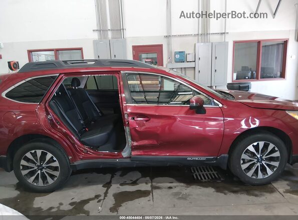 4S4BSANC7H3297186 2017 SUBARU OUTBACK Red Widok wnętrza 360 stopni