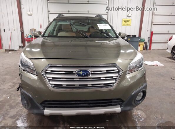 4S4BSANC7H3365258 2017 SUBARU OUTBACK Green ხელსაწყოთა პანელის ხედი