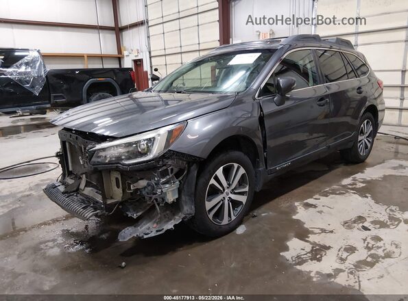 4S4BSANC7J3244574 2018 SUBARU OUTBACK Серый Передняя левая четверть