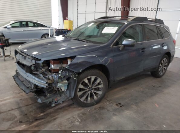 4S4BSANC8G3327987 2016 SUBARU OUTBACK Light Blue წინა მარცხენა ხედი სამი მეოთხედიდან