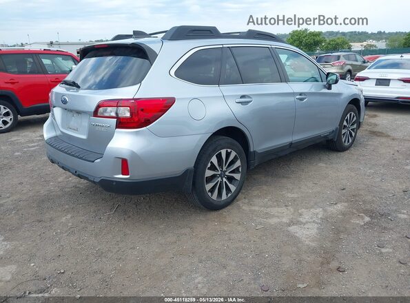 4S4BSANC8H3433468 2017 SUBARU OUTBACK Silver Задня права чверть