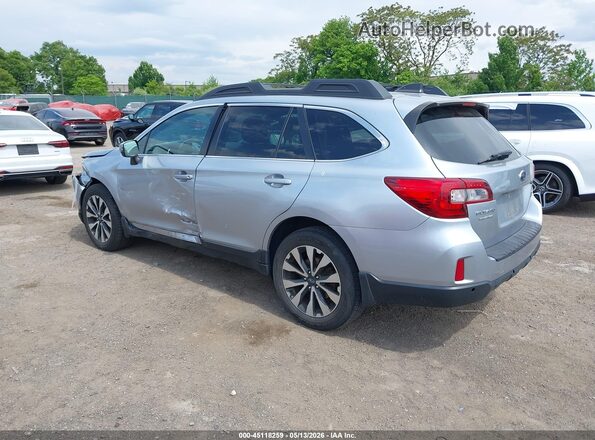 4S4BSANC8H3433468 2017 SUBARU OUTBACK Silver Задня ліва чверть