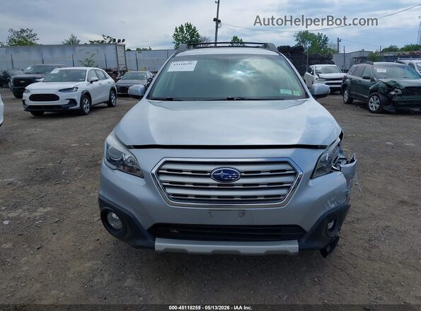 4S4BSANC8H3433468 2017 SUBARU OUTBACK Silver Вид щитка приладів