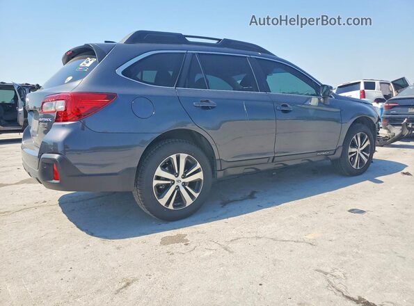 4S4BSANC8K3382108 2019 SUBARU OUTBACK Gray Задня права чверть