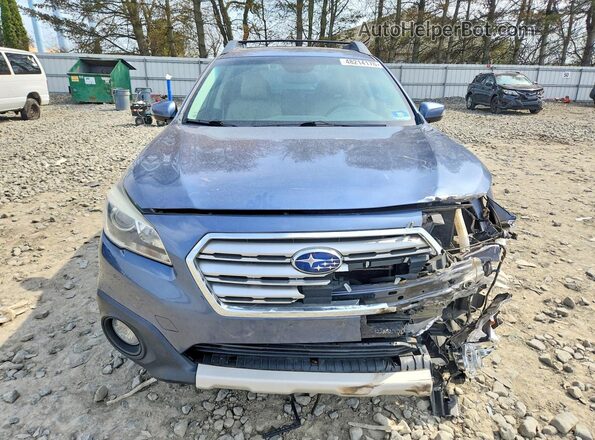 4S4BSANCXG3208354 2016 SUBARU OUTBACK Blue Front view