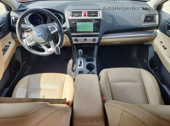 4S4BSANCXG3208354 2016 SUBARU OUTBACK Blue Dashboard view