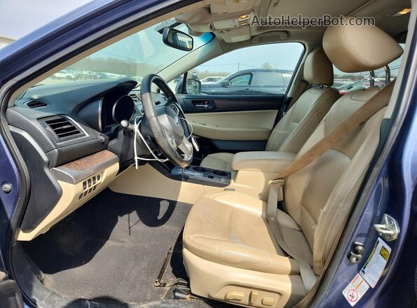 4S4BSANCXG3208354 2016 SUBARU OUTBACK Blue Front interior view