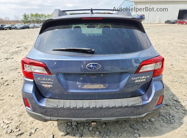 4S4BSANCXG3208354 2016 SUBARU OUTBACK Blue Rear view
