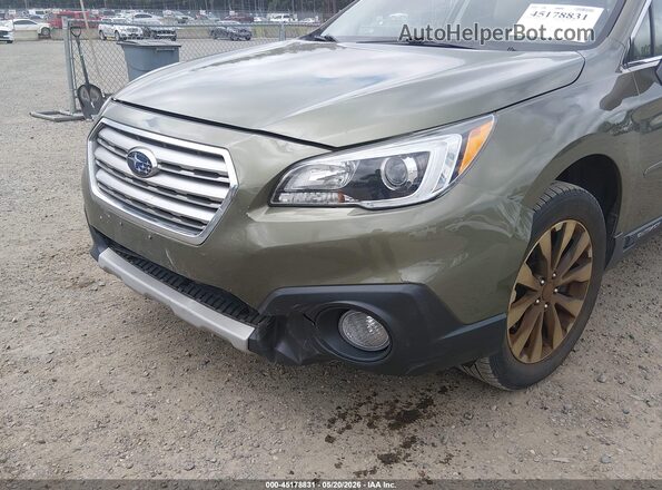 4S4BSANCXH3248368 2017 SUBARU OUTBACK Green წინა ხედი