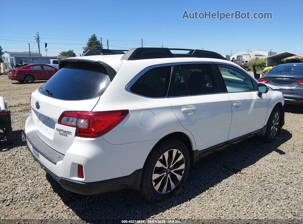 4S4BSANCXH3329256 2017 SUBARU OUTBACK White უკანა მარჯვენა
