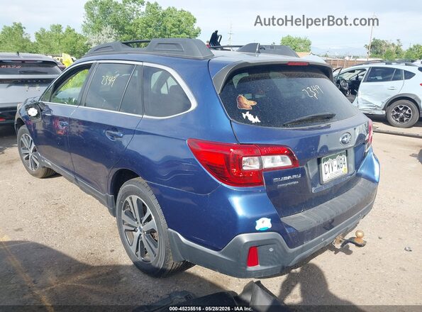 4S4BSANCXK3213448 2019 SUBARU OUTBACK Blue სალონის 360-გრადუსიანი ხედი