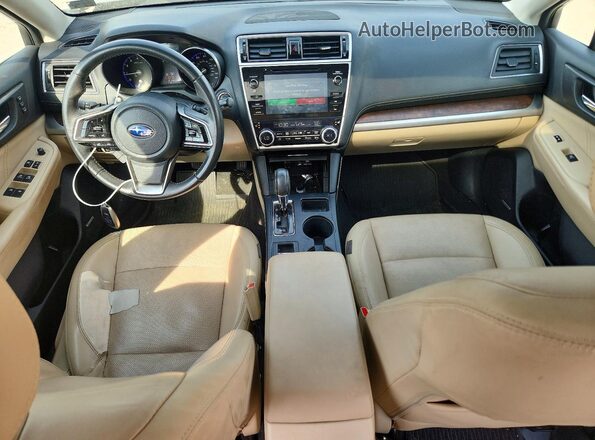 4S4BSANCXK3230167 2019 SUBARU OUTBACK Beige Vista del salpicadero