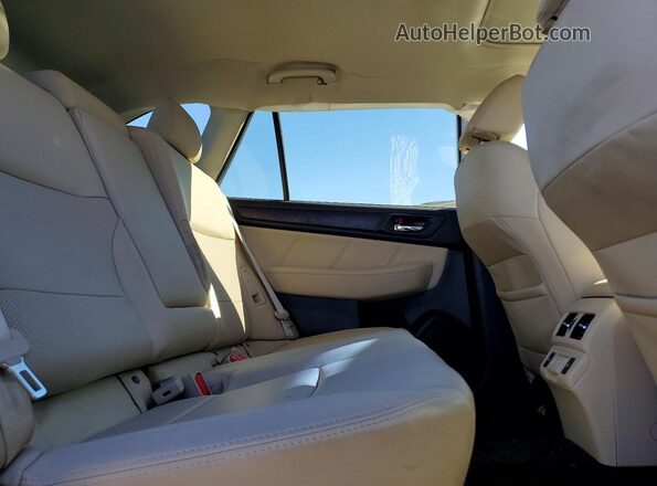 4S4BSANCXK3266229 2019 SUBARU OUTBACK Silver Vista interior trasera