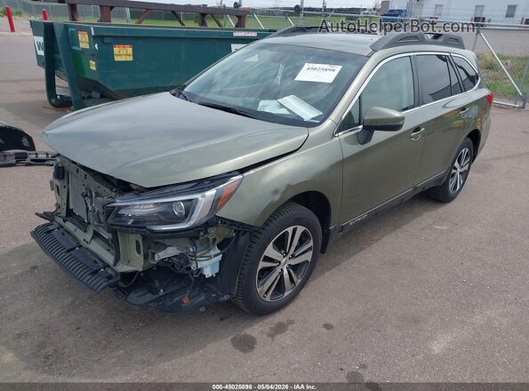 4S4BSANCXK3358473 2019 SUBARU OUTBACK Green 