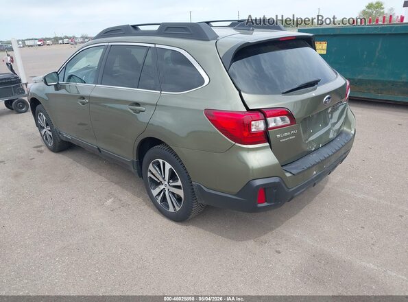 4S4BSANCXK3358473 2019 SUBARU OUTBACK Green 