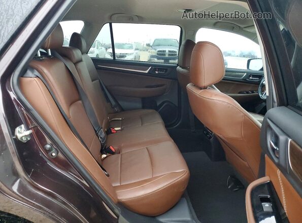 4S4BSATC2H3263496 2017 SUBARU OUTBACK Brown Vista interior trasera