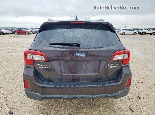 4S4BSATC2H3263496 2017 SUBARU OUTBACK Brown Vista trasera