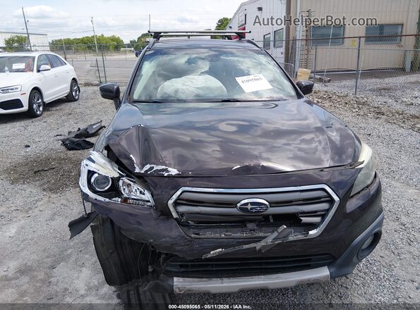 4S4BSATC4H3208726 2017 SUBARU OUTBACK Purple Вид задньої частини салону