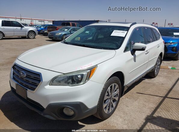 4S4BSATC8H3283025 2017 SUBARU OUTBACK Белый Передняя левая четверть