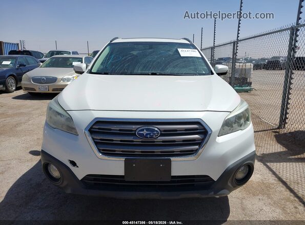 4S4BSATC8H3283025 2017 SUBARU OUTBACK Белый Вид щитка приборов