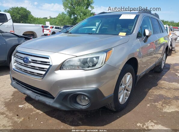 4S4BSBCC6G3322893 2016 SUBARU OUTBACK Silver წინა მარცხენა ხედი სამი მეოთხედიდან