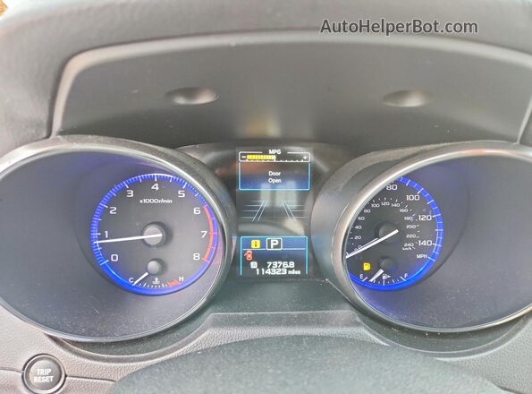 4S4BSBFC1G3240002 2016 SUBARU OUTBACK Tan Սարքավորումների վահանակի տեսք