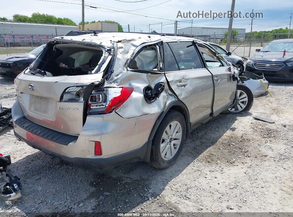 4S4BSBFC5G3298033 2016 SUBARU OUTBACK Silver უკანა მარჯვენა
