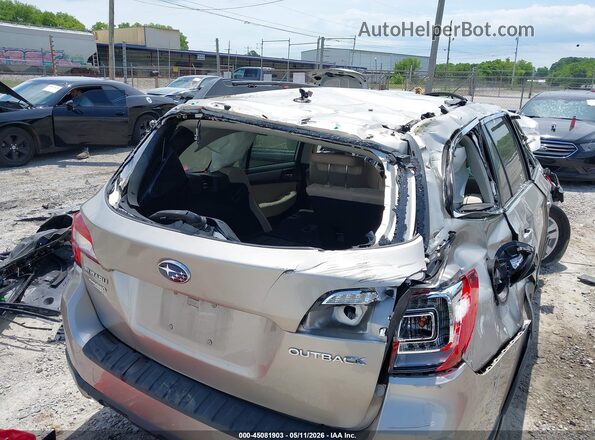 4S4BSBFC5G3298033 2016 SUBARU OUTBACK Silver წინა ხედი