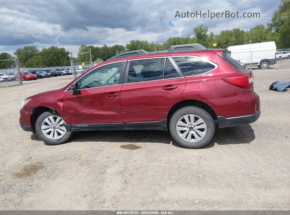 4S4BSBFC8G3232060 2016 SUBARU OUTBACK Red Панорамний вид салону 360°