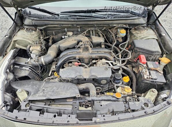 4S4BSBFCXG3237535 2016 SUBARU OUTBACK Зеленый Вид задней части салона
