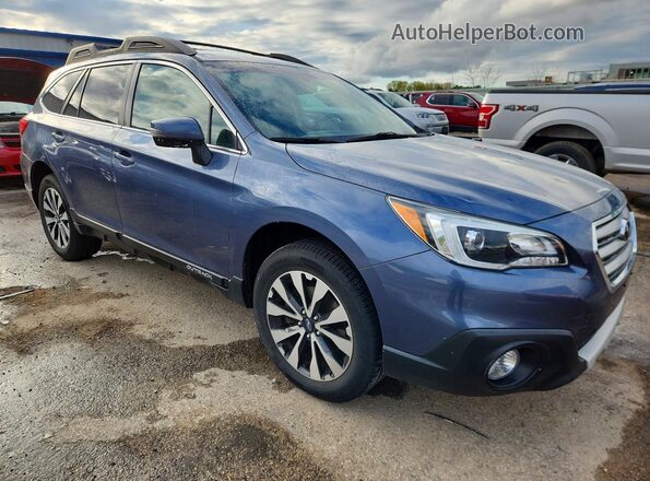 4S4BSBJC8G3235032 2016 SUBARU OUTBACK Blue Delantero derecho