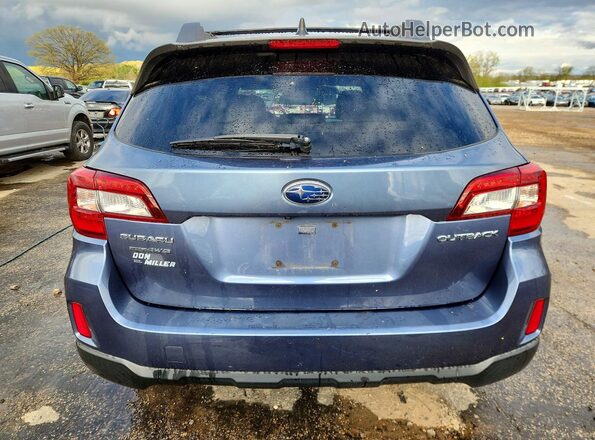 4S4BSBJC8G3235032 2016 SUBARU OUTBACK Blue Vista trasera