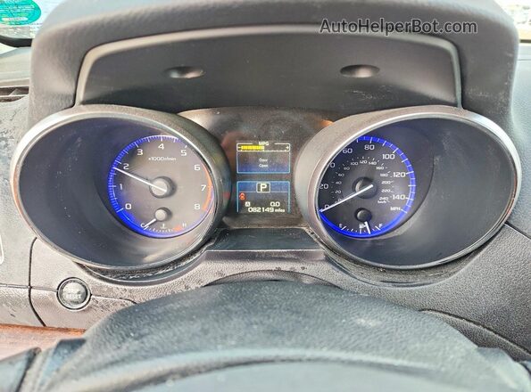 4S4BSBJC8G3235032 2016 SUBARU OUTBACK Blue Vista del cuadro de instrumentos