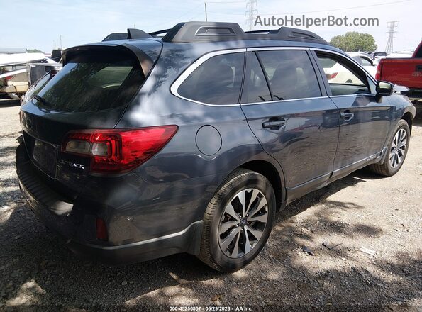 4S4BSBLC5G3348126 2016 SUBARU OUTBACK Dark Blue Задняя правая четверть