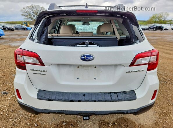 4S4BSBLCXG3200165 2016 SUBARU OUTBACK White Հետևի տեսք